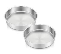 Joyfair Lot de 2 moules en acier inoxydable (2, 19 cm)