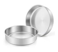 Joyfair Lot de 2 moules en acier inoxydable (2, 24,2 cm)