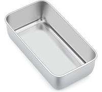 Joyfair Moule à pain en acier inoxydable - Moule à pain - Moule à pain - Moule à pain - Moule à pain - Pour pain - Gâteau - 23 cm x 12 cm x 6 cm - Sain et non toxique - Facile à