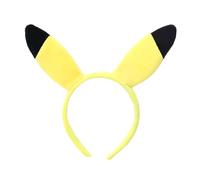 JOYFISCO Serre-tête avec oreilles d'animal en peluche pour Halloween, Noël et costumade (jaune)