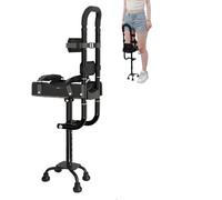 Joyfitness Béquille Mains Libres, béquille de Genou sans Douleur, Aide à la Marche, béquille de Genou sans Douleur, Alternative aux béquilles et trottinettes pour Genoux sous Le Genou