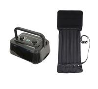 Joyfitness Botte De Pressothérapie pour Massage Jambes, Masseur à Compression d'air pour Jambes/Bras/Taille, Drainage Lymphatique Jambes, Appareil Circulation Sanguine Jambes