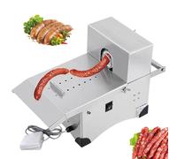 Joyfitness Poussoir a Saucisse, Verticale Machine De Remplissage De Saucisses, Machine Électrique à Attacher Et à Nouer Les Saucisses Acier Inoxydable, pour Viande Saucisses Et Charcuterie