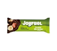 JOYFUEL - Barre Protéinée Chocolat Noir et Noisettes Grillées - Riche en Protéines - la barre de 55g - Le Lot De 7