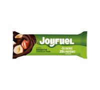 JOYFUEL Barre protéinée Chocolat Noir & noisettes - 55 g - Lot de 12