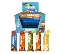 JOYFUEL Coffret découverte de 12 Barres Protéinées au Chocolait au lait, aux céréales ou au cœur fondant <2g de sucre -(de 20g à 10 g de protéine selon la barre)
