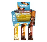 JOYFUEL Coffret découverte de 12 Barres Protéinées ultra gourmande au cœur fondant caramel, chocolat et la nouveauté citron <2g de sucre - 17g de protéines.