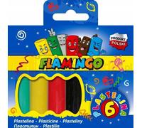 Joyful Colours : Flamingo Plasticine 6 KOL - Jouet de création et de modelage pour les tout-petits !