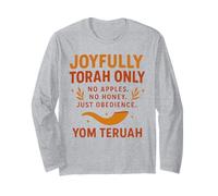 Joyfully Torah Uniquement - Yom Teruah Scripture Design Manche Longue