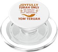 Joyfully Torah Uniquement - Yom Teruah Scripture Design PopSockets PopGrip pour MagSafe