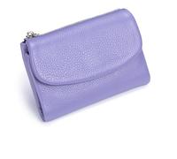 Joyfullygo Portefeuille unisexe en cuir grainé avec porte-cartes de crédit, porte-monnaie et emplacements pour espèces, Violet C, 5.3*1.2*3.9 inches, Décontracté