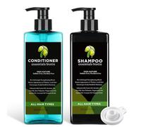 Joyfulmap Lot de 2 flacons extra larges de 500 ml - Récipients à alcool cachés - Faux flacons de shampooing en plastique pour homme - Ensemble de flacons de bateau de croisière avec entonnoirs et