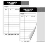 Joyfulmap Lot de 200 autocollants pour dossiers d'inspection de sécurité pour la prévention des accidents, l'entretien du matériel, la sécurité des entrepôts, l'inspection des machines, étiquettes