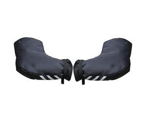 Joygoodta 1 Paire de Gants de Guidon, Gants vélo Thermiques d'hiver par Temps Froid, Mitaines Chaudes Coupe-Vent pour Les navetteurs en Montagne, Gros vélo