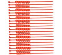 Joygoodta 20 pièces chaînes à Neige pour pneus de Voiture, Sangles antidérapantes pour pneus de Neige, Attaches câble en Plastique antidérapantes d'urgence Portables pour Routes boueuses, Conduite