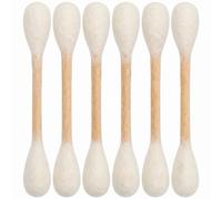 Joygoodta 6 pièces Jouets géants pour Chat Q Tip, Jouet Coton-Tige Herbe à Chat pour Chats d'intérieur, Jouets interactifs en Peluche pour, Beige, 15 cm