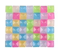 Joygoodta Balles Anti-Stress Fidget en Vrac, Mini Boule Anti-Stress en Forme de glaçon, Jouets sensoriels colorés pour Le soulagement, adaptés aux Enfants de 8 Ans et Plus, 24 pièces