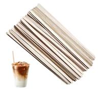 Joygoodta Bâtonnets à café jetables en Bois de 1000 Pouces, agitateurs de Boissons jetables 5.5 Pouces, mélangeurs Lisses et gratuits pour Le café, Les Cocktails et Le thé