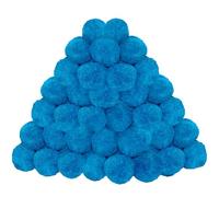 Joygoodta Boules filtrantes de Piscine 1.1 LBS, balles filtrantes à Sable réutilisables, Piscine Efficace pour 37LBS, système Lavable au Sable pour la Natation