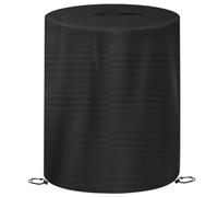 Joygoodta Housse de Foyer Ronde en Tissu Oxford 600D Robuste pour brasero de Jardin, imperméable, pour Chauffage terrasse (60 x 74 cm) - Style 2
