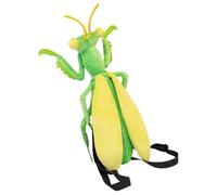 Joygoodta Jouet de mante Religieuse, Animal en Peluche réaliste avec Laine en Peluche Douce, Jouet en Vert et Jaune, Animal en