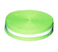 Joygoodta Lignes de Volley-Ball de Plage, Ruban signalisation réfléchissant 100M, Ruban sécurité très Visible, Sangle en Nylon 2 Pouces Large, Vert