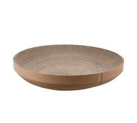 Joygoodta Lot de 18 recharges Rondes pour griffoirs pour Chat, 38, 1 cm, en Carton ondulé, pour Jeu Actif, soulagement du Stress et comportement Naturel de grattage, épaisseur 1, 2