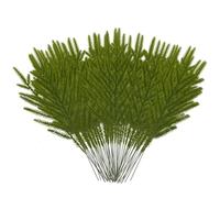 Joygoodta Lot de 50 tiges de pin du Norfolk 35, 6 cm, Branches pin du Norfolk au Toucher réel, Pics Verdure Noël pour Remplissage vases, Couronne Noël, Loisirs créatifs, décoration la Maison