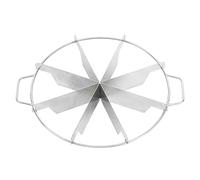 Joygoodta Marqueur de portion de gâteau Diviseur gâteau en acier inoxydable Slicer 8 Blade Pizza Slicer pour Bakery Cafe Restaurant Diviseur séparateur maison