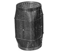 Joygoodta Piège à Poisson, Panier à Poisson Extra Large de 50 cm avec boîte appâts, Conception Deux en Un pour Fournitures de pêche en Eau Douce
