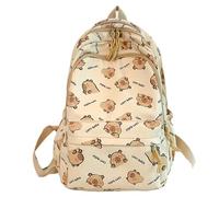 Joygoodta Sac à dos capybara pour les filles kawaii sac à dos capybara capacité drôle de dessin animé école pour filles adolescents sortant voyage