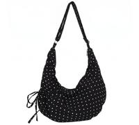 Joygoodta Sac à pois, sac à main léger pois avec double transport | Style de loisirs coréen avec options de double transport pour une utilisation quotidienne décontractée.