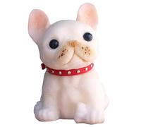 Joygoodta Taba Jouet à Presser pour Chien en Forme de Chien de Dessin animé Mignon, Jouets Anti-Stress pour Enfants et Adultes (Beige, 8 x 9, 5 cm)