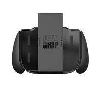 JoyGrip pour manettes Joy-Con de Nintendo Switch 2 Savage Raven by Skull & Co. : Support de prise en main rechargeable pour joystick et télécommande, avec poignées interchangeables, Noir