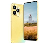 JoyHandy Téléphone Portable 4G, écran HD de 6,3", 32 Go de ROM (256 Go d'extension), Android 12.0 OS, Face ID/GPS/WiFi/OTG/Dual SIM Smartphone (Hot40Pro-Gold)