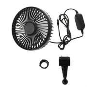JOYHAPPST Ventilateur USB à 3 vitesses pour appuie-tête de siège avant et arrière avec interrupteur