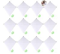 Joyibay 12PCS Cerf-Volant pour Enfants DIY Kites Creative Painting Cerf-Volant Volant avec Ligne Pivotante Easy Flyer Kites Grand Jouet de Plein air pour Les Débutants