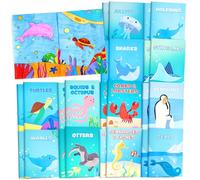 JOYIN 24Pcs Livres de Coloriage Océan pour Enfants, Mini-livres d'activités sur les Animaux Marins - Cadeaux d'Anniversaire, Favoris de Fête, Fournitures pour Goodie Bags de Classe