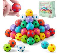 JOYIN 36 Football Toupie Doigt Jouet, Jouets en Vrac, Mini Football pour Anniversaire, Boîte au trésor, Salle de Classe, Cadeaux de Fête et Récompense Scolaire pour Enfants