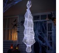 JOYIN Cadavre de Cocon à Suspendre pour Halloween de 182 cm pour décorations d'halloween à l'extérieur, Accessoires de cadavres Grandeur Nature, cimetière, Maison hantée d'halloween