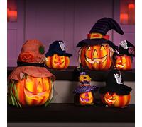 JOYIN Lot de 6 citrouilles décoratives en Mousse pour Halloween