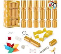 JOYIN Lot de 6 jouets de Noël anti-claquement avec jouets à remonter, coffret de table avec chapeau farceur et cadeaux, cadeaux amusants pour enfants