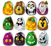 JOYIN lot de 72 halloween sacs pour goody drawstring friandises d'halloween sacs, halloween party faveurs, accessoires de fête halloween