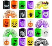 JOYIN Ressorts hélicoïdaux d'halloween, 36 pièces, Cadeaux de fête d'halloween, friandises d'halloween sans Bonbons pour Le thème d'halloween, Sacs Cadeaux, Prix de Classe