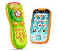 JOYIN Téléphone Jouet pour bébé, Télécommande et Smartphone avec Musique, Jouets Musicaux d'apprentissage Amusants pour bébés, Enfants, garçons ou Filles, Cadeaux d'anniversaire de Noël