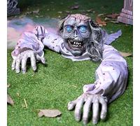 JOYIN Zombie Rampant Halloween avec Yeux Lumineux et Son Effrayant, idéal pour Une Maison hantée ou Une décoration extérieure