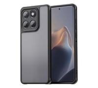 Joyinteng Coque de téléphone pour Motorola Moto Edge 60 Fusion/60/60S, coque de téléphone fine et robuste, anti-empreintes digitales/rayures, hybride mat, translucide, dos en polycarbonate rigide