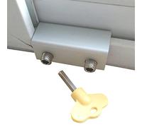 Joyivike 2 Pièces Porte Coulissante, Verrou Baie Coulissante, Serrures Fenêtre Réglables, Fixés Sécurité Fenêtre À Boulon pour La Sécurité des Enfants