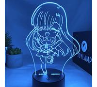 JoyLamp Elizabeth Liones SD de The Seven Deadly Sins - Collection officielle x The Seven Deadly Sins - 16 couleurs + Télécommande - Lampe 3D The Seven Deadly Sins