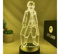 JoyLamp Grey Fullbuster de Fairy Tail - Collection officielle x Fairy Tail - 16 couleurs + Télécommande - Lampe 3D Fairy Tail